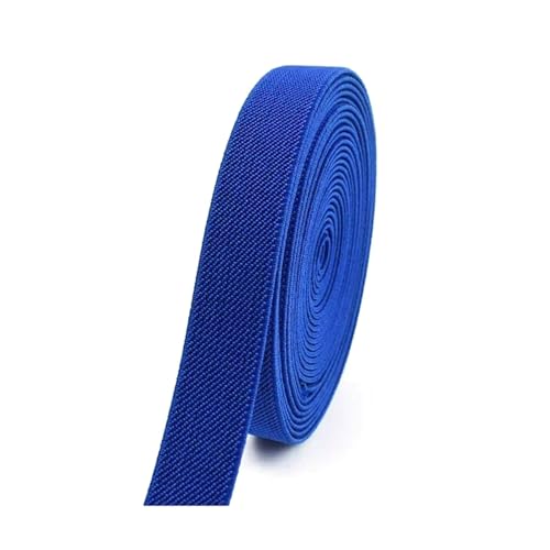 SYBNIKOLF Gummiband für Nähen, 6 Meter 10–50 mm buntes Nylon-verdicktes Gummiband for Kleidung, DIY-Nähzubehör, rot, 38 mm(Royal Blue,38mm) von SYBNIKOLF