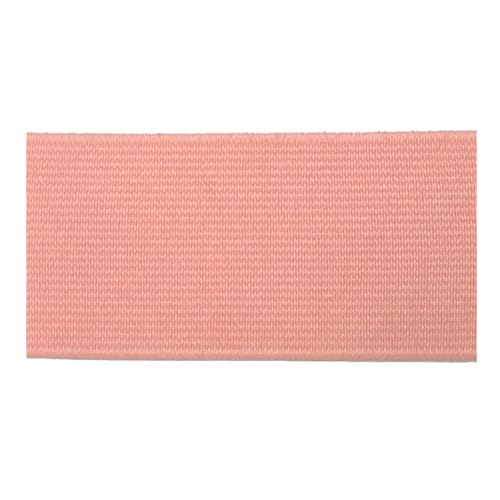 SYBNIKOLF Gummiband für Nähen, 7 Meter 20–50 mm breit, flach, for Nähen von Kleidung, Zubehör, DIY-Manschettengummi, rot, 25 mm(Flesh Pink,20mm) von SYBNIKOLF