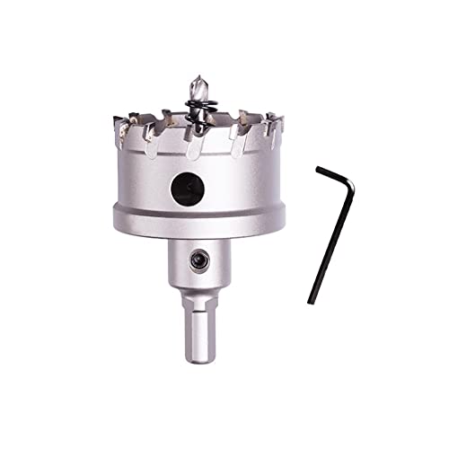 SYDARSYN Hartmetall-Lochsägen-Bohrer 55mm TCT Lochsäge Lochschneider für Edelstahlblech, Blech, Kunststoff von SYDARSYN