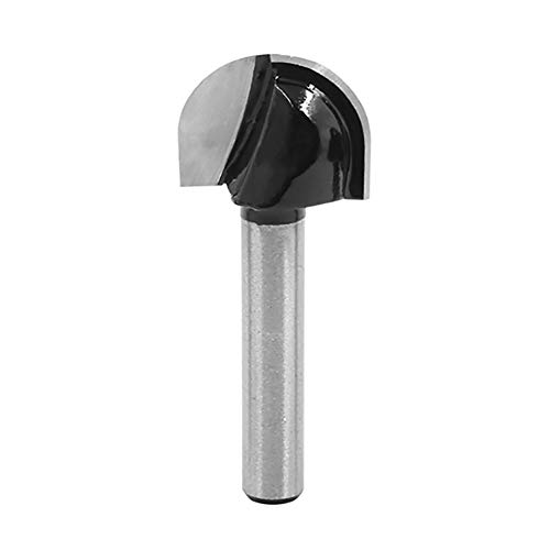 SYDARSYN Hohlkehlfräser 6mm Schaft, Fräser für Oberfräse, Rund Nase Cove Core Box Fräser Holzbearbeitung Fräser 19mm SYDARSYN Hohlkehlfräser 6mm Schaft, Fräser für Oberfräse, Rund Nase Cove Core Box Fräser Holzbearbeitung Fräser 19mm von SYDARSYN