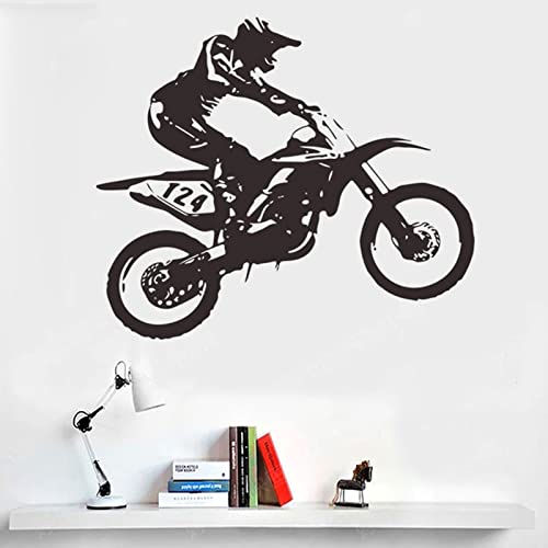 SYFUNLV Racer Wandaufkleber, Motor Race Wandtattoo,Abnehmbarer Wandtattoo Kinderzimmer Motorrad Motorsport Wohnzimmer Dekoration Dekoration Wohnzimmer Kunst SYFUNLV Racer Wandaufkleber, Motor Race Wandtattoo,Abnehmbarer Wandtattoo Kinderzimmer Motorrad Motorsport Wohnzimmer Dekoration Dekoration Wohnzimmer Kunst von SYFUNLV