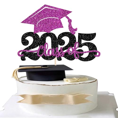 1 Stück 2025 Abschluss Tortendeko Glitzer 2025 Graduation Kuchen Deko Graduierung Kappe Tortendekoration Cake Topper für 2025 Schule Abschluss Party Lila 1 Stück 2025 Abschluss Tortendeko Glitzer 2025 Graduation Kuchen Deko Graduierung Kappe Tortendekoration Cake Topper für 2025 Schule Abschluss Party Lila von SYKYCTCY