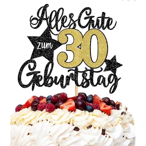 1 Stück 30th Geburtstag Tortendeko Alles Gute zum Geburtstag 30 Jahre Geburtstag Kuchen Deko Prost auf 30 Geburtstag Kuchendeko für Mann Frauen 30th Geburtstag Party Kuchen Dekorationen Schwarz Gold 1 Stück 30th Geburtstag Tortendeko Alles Gute zum Geburtstag 30 Jahre Geburtstag Kuchen Deko Prost auf 30 Geburtstag Kuchendeko für Mann Frauen 30th Geburtstag Party Kuchen Dekorationen Schwarz Gold von SYKYCTCY