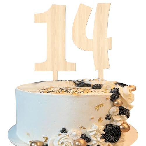 2 Stück Holz 14th Tortendeko Kinder 14 Jahre alt Geburtstag Kuchen Deko Prost auf 14th Party Cake Toppers für 14th Geburtstag Jahrestag Hochzeit Thema Party Kuchen Dekorationen 2 Stück Holz 14th Tortendeko Kinder 14 Jahre alt Geburtstag Kuchen Deko Prost auf 14th Party Cake Toppers für 14th Geburtstag Jahrestag Hochzeit Thema Party Kuchen Dekorationen von SYKYCTCY