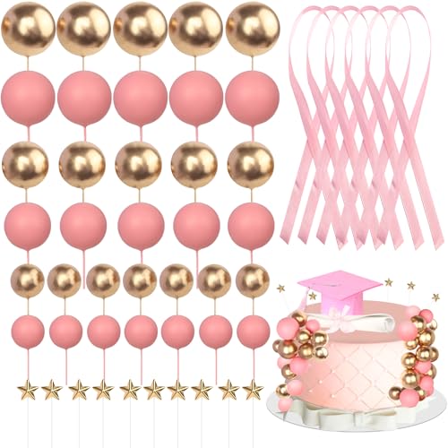 24 Stück Abschluss 2025 Tortendeko Abschluss Kappen Diplom Kugeln Kuchen Deko Gratulation zum Graduierung Kuchendekorationen für Class of 2025 Graduierung Party Kuchen Dekoration Rosa 24 Stück Abschluss 2025 Tortendeko Abschluss Kappen Diplom Kugeln Kuchen Deko Gratulation zum Graduierung Kuchendekorationen für Class of 2025 Graduierung Party Kuchen Dekoration Rosa von SYKYCTCY