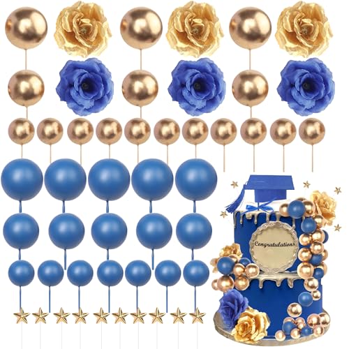 32 Stück 2025 Abschluss Kuchen Deko Class of 2025 Graduierung Tortendeko Abschlusskappe Diplom Kugeln Blume Gratulation Grad Kuchendekorationen für Abschluss Thema Party Kuchen Dekoration Schwarz Blau 32 Stück 2025 Abschluss Kuchen Deko Class of 2025 Graduierung Tortendeko Abschlusskappe Diplom Kugeln Blume Gratulation Grad Kuchendekorationen für Abschluss Thema Party Kuchen Dekoration Schwarz Blau von SYKYCTCY