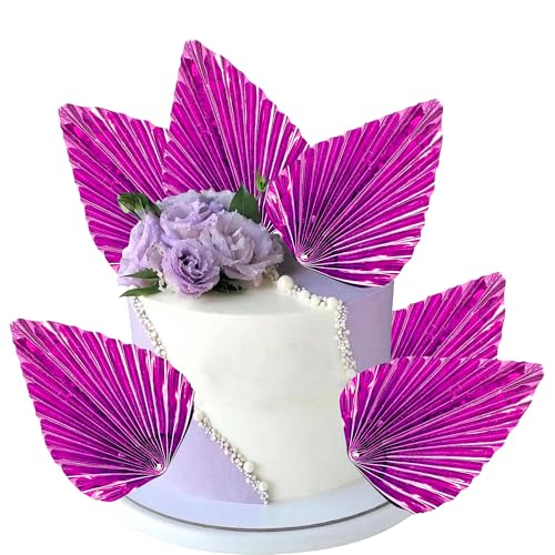 6 Stück Papier Palmen Fächer Tortendeko Palme Speer Blätter Fan Kuchen Deko Handwerk DIY Backformen Cake Topper für Geburtstag Party Hochzeit Party Kuchen Dekoration Knall Roserot 6 Stück Papier Palmen Fächer Tortendeko Palme Speer Blätter Fan Kuchen Deko Handwerk DIY Backformen Cake Topper für Geburtstag Party Hochzeit Party Kuchen Dekoration Knall Roserot von SYKYCTCY