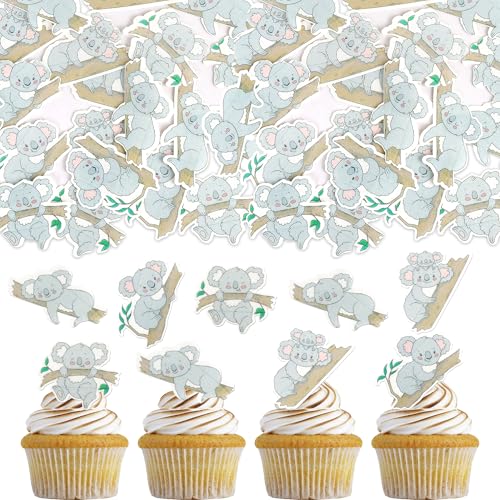 60 Stück Essbare Koala Tortendeko Geburtstag Cupcake Toppers Wild Animal Muffin Dekoration Koala Cupcake Tortendeko Baby Dusche Geburtstag Thema Party Kuchen Dekorationen 60 Stück Essbare Koala Tortendeko Geburtstag Cupcake Toppers Wild Animal Muffin Dekoration Koala Cupcake Tortendeko Baby Dusche Geburtstag Thema Party Kuchen Dekorationen von SYKYCTCY