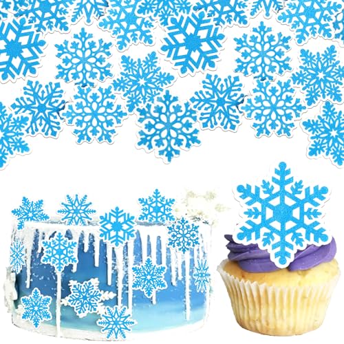 60 Stück Essbare Schneeflocke Cupcake Toppers Waffelpapier Schneeflocke Kuchen Deko Essbare Winter Wonderland Tortendeko für Baby Dusche Kinder Geburtstag Party Kuchen Dekorationen Blau Neu 60 Stück Essbare Schneeflocke Cupcake Toppers Waffelpapier Schneeflocke Kuchen Deko Essbare Winter Wonderland Tortendeko für Baby Dusche Kinder Geburtstag Party Kuchen Dekorationen Blau Neu von SYKYCTCY