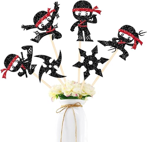 SYKYCTCY 12 Stück Ninja Tischdeko Kampfsportarten Karate Kung Fu Krieger Wabe Dekorationen für Ninja Thema Baby Shower Kinder Geburtstag Party Tischdeko SYKYCTCY 12 Stück Ninja Tischdeko Kampfsportarten Karate Kung Fu Krieger Wabe Dekorationen für Ninja Thema Baby Shower Kinder Geburtstag Party Tischdeko von SYKYCTCY