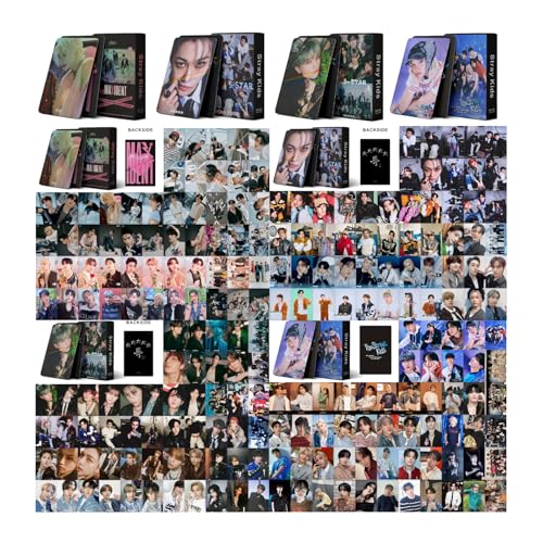 Stray Kids 5 Star Album Photocards, 220pcs Stray Kids New Album Lomo Cards for Fans Kpop Gifts Merchandise von Guoml