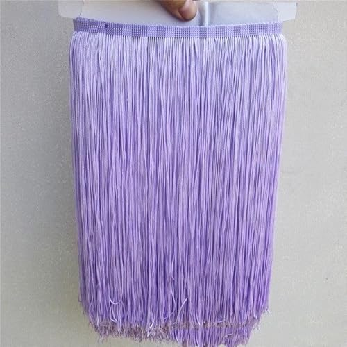 10 Meter Länge 30cm Breite Fransenborte Polyester Fransen Geschnitten Fransenborte Trimmen Lateinisches Tanzfransen Nähzubehör für DIY Basteln Apparel Kleidung,Kostüme,Nähen,Dekoration -Helles Lila 10 Meter Länge 30cm Breite Fransenborte Polyester Fransen Geschnitten Fransenborte Trimmen Lateinisches Tanzfransen Nähzubehör für DIY Basteln Apparel Kleidung,Kostüme,Nähen,Dekoration -Helles Lila von SYSUII