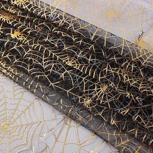 100 x 150cm Spinnennetz Netzstoff zum Nähen,Halloween Hexe Spinnennetz Stoff Netzstoff Dekostoff Kostümstoff zum Nähen Leichter Glanz Glitzer Tüllstoff Für Halloween Kleidung Basteln Party Dekoration 100 x 150cm Spinnennetz Netzstoff zum Nähen,Halloween Hexe Spinnennetz Stoff Netzstoff Dekostoff Kostümstoff zum Nähen Leichter Glanz Glitzer Tüllstoff Für Halloween Kleidung Basteln Party Dekoration von SYSUII