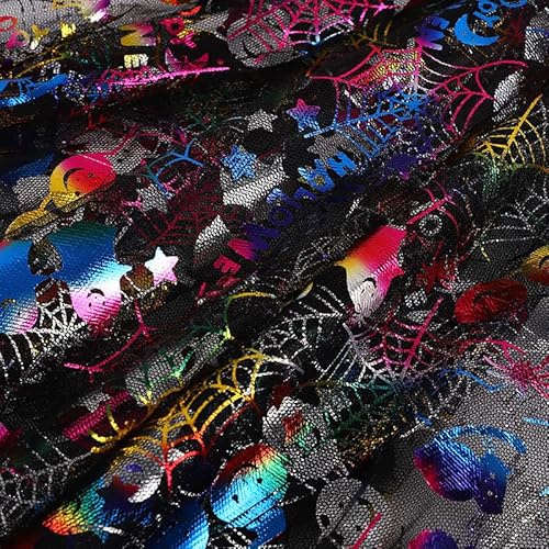 100 x 150cm Spinnennetz Netzstoff zum Nähen,Halloween Hexe Spinnennetz Stoff Netzstoff Dekostoff Kostümstoff zum Nähen Leichter Glanz Glitzer Tüllstoff Für Halloween Kleidung Basteln Party Dekoration 100 x 150cm Spinnennetz Netzstoff zum Nähen,Halloween Hexe Spinnennetz Stoff Netzstoff Dekostoff Kostümstoff zum Nähen Leichter Glanz Glitzer Tüllstoff Für Halloween Kleidung Basteln Party Dekoration von SYSUII