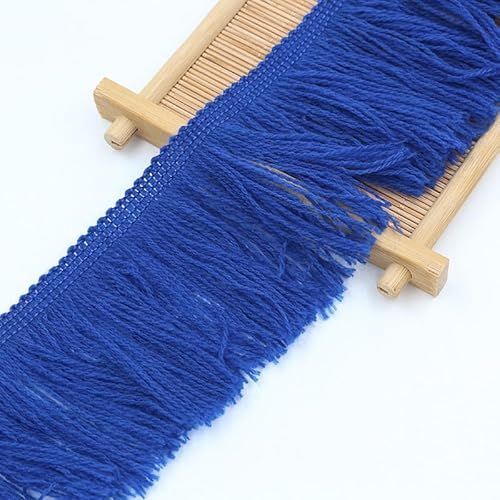 20 Meter 7cm Breit Baumwolle Quaste Fransenbesatz Quaste Trimmen Nähzubehör Fransen Trim Dekoband Tanzfransen Schnittfranse Seide Quaste Für Kleid DIY Kleidung Vorhang Nähen Bastelzubehör-Dunkelblau 20 Meter 7cm Breit Baumwolle Quaste Fransenbesatz Quaste Trimmen Nähzubehör Fransen Trim Dekoband Tanzfransen Schnittfranse Seide Quaste Für Kleid DIY Kleidung Vorhang Nähen Bastelzubehör-Dunkelblau von SYSUII