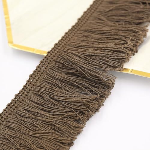 25m Länge 5cm Breite Quaste Seide Fransen Geschnitten Fransenborte Spitze Quaste Band DIY Zubehör Fransenborte für Bekleidungszubehör Nähen Handwerk Hochzeit Deko Handwerk & Dekoration,Kaffee 25m Länge 5cm Breite Quaste Seide Fransen Geschnitten Fransenborte Spitze Quaste Band DIY Zubehör Fransenborte für Bekleidungszubehör Nähen Handwerk Hochzeit Deko Handwerk & Dekoration,Kaffee von SYSUII