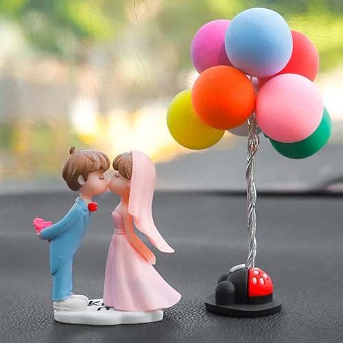 Niedliches Auto Armaturenbrett Ornament, Süße Cartoon-Paare Action-Figur Ballon-Ornament Figuren Paar Puppen mit Ballon Auto Innenraum Deko Figuren Auto-Armaturenbrett-Dekorationen Büro Zimmerdeko Niedliches Auto Armaturenbrett Ornament, Süße Cartoon-Paare Action-Figur Ballon-Ornament Figuren Paar Puppen mit Ballon Auto Innenraum Deko Figuren Auto-Armaturenbrett-Dekorationen Büro Zimmerdeko von SYSUII
