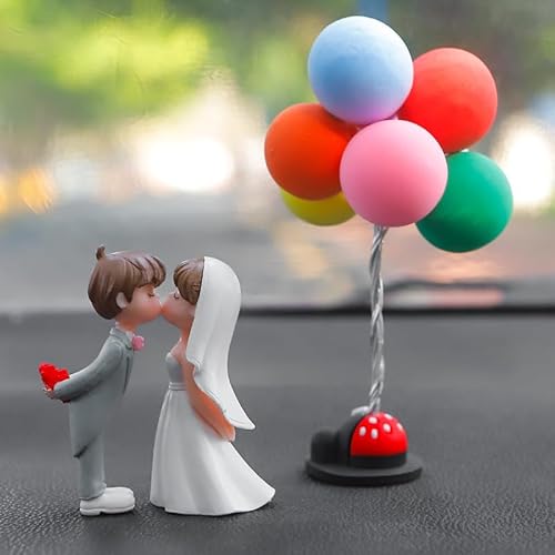 Niedliches Auto Armaturenbrett Ornament, Süße Cartoon-Paare Action-Figur Ballon-Ornament Figuren Paar Puppen mit Ballon Auto Innenraum Deko Figuren Auto-Armaturenbrett-Dekorationen Büro Zimmerdeko Niedliches Auto Armaturenbrett Ornament, Süße Cartoon-Paare Action-Figur Ballon-Ornament Figuren Paar Puppen mit Ballon Auto Innenraum Deko Figuren Auto-Armaturenbrett-Dekorationen Büro Zimmerdeko von SYSUII