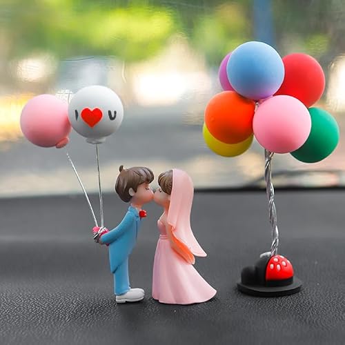Niedliches Auto Armaturenbrett Ornament, Süße Cartoon-Paare Action-Figur Ballon-Ornament Figuren Paar Puppen mit Ballon Auto Innenraum Deko Figuren Auto-Armaturenbrett-Dekorationen Büro Zimmerdeko Niedliches Auto Armaturenbrett Ornament, Süße Cartoon-Paare Action-Figur Ballon-Ornament Figuren Paar Puppen mit Ballon Auto Innenraum Deko Figuren Auto-Armaturenbrett-Dekorationen Büro Zimmerdeko von SYSUII