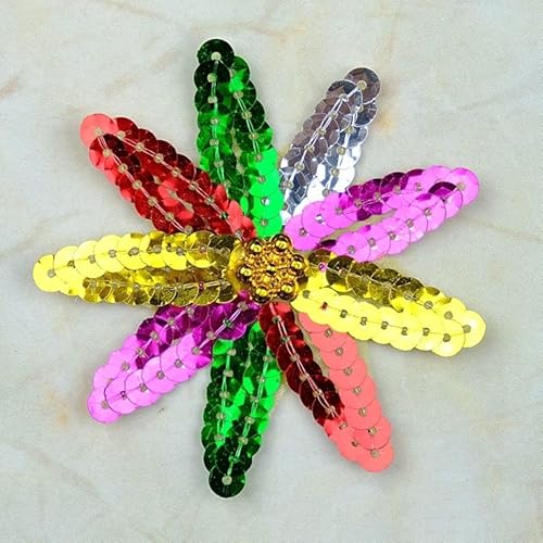 SYSUII 10 PCS Blumen Bestickte Patches zum Aufbügeln Glitzer Pailletten Bestickte Aufnäher zum Aufnähen Blumen Bügelflicken Patches Blumen Applikation für Hut,Jeans,Jacken Rucksäcke,DIY-Zubehör-Farbe SYSUII 10 PCS Blumen Bestickte Patches zum Aufbügeln Glitzer Pailletten Bestickte Aufnäher zum Aufnähen Blumen Bügelflicken Patches Blumen Applikation für Hut,Jeans,Jacken Rucksäcke,DIY-Zubehör-Farbe von SYSUII