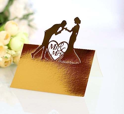 SYSUII 100Pcs Tischkarten Hochzeite,Perlweiss Blanko Namenskarten Herz Hochzeit Party Dekoration Hohle Sitznummernkarten Laser Schnitt Namenskärtchen, DIY Tischdeko für Hochzeiten, Partys-Gold# SYSUII 100Pcs Tischkarten Hochzeite,Perlweiss Blanko Namenskarten Herz Hochzeit Party Dekoration Hohle Sitznummernkarten Laser Schnitt Namenskärtchen, DIY Tischdeko für Hochzeiten, Partys-Gold# von SYSUII