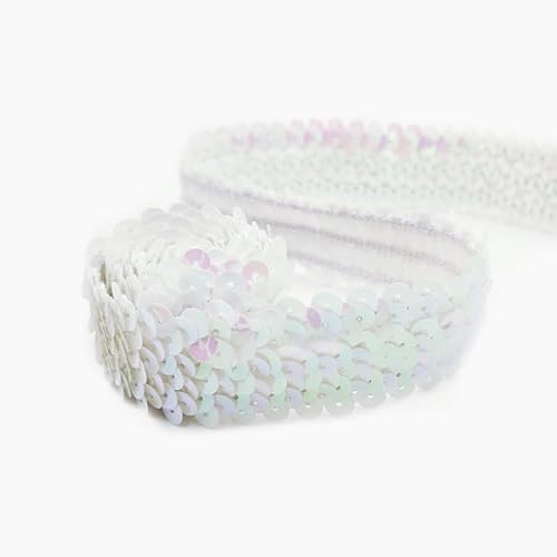 SYSUII 10M*30mm Paillettenband Glänzendes Zierband Paillettenband Glitzer Borte aus Dekoband Zierband FüR DIY NäHen KostüMe Handwerk Verzierungen Kleidung Kleid Dekoration Schmuckherstellung-Bunt SYSUII 10M*30mm Paillettenband Glänzendes Zierband Paillettenband Glitzer Borte aus Dekoband Zierband FüR DIY NäHen KostüMe Handwerk Verzierungen Kleidung Kleid Dekoration Schmuckherstellung-Bunt von SYSUII