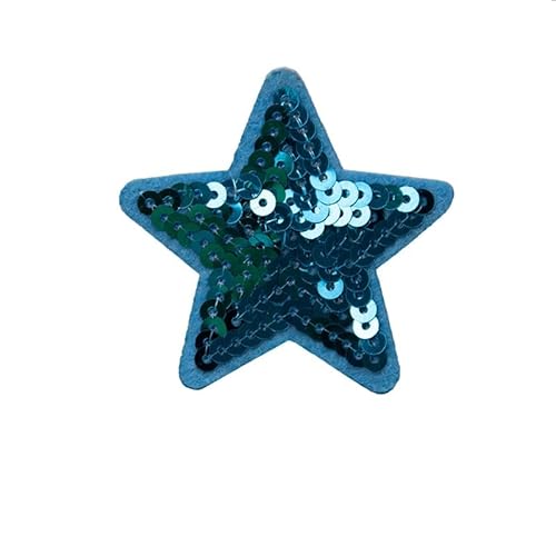 SYSUII 10PCS Bestickte Patches zum Aufbügeln Glitzer Pailletten Fünfzackiger Stern Bestickte Aufnäher zum Aufnähen Bügelflicken Patches Applikation für Hut,Jeans,Jacken Rucksäcke,DIY-Zubehör-Blau SYSUII 10PCS Bestickte Patches zum Aufbügeln Glitzer Pailletten Fünfzackiger Stern Bestickte Aufnäher zum Aufnähen Bügelflicken Patches Applikation für Hut,Jeans,Jacken Rucksäcke,DIY-Zubehör-Blau von SYSUII