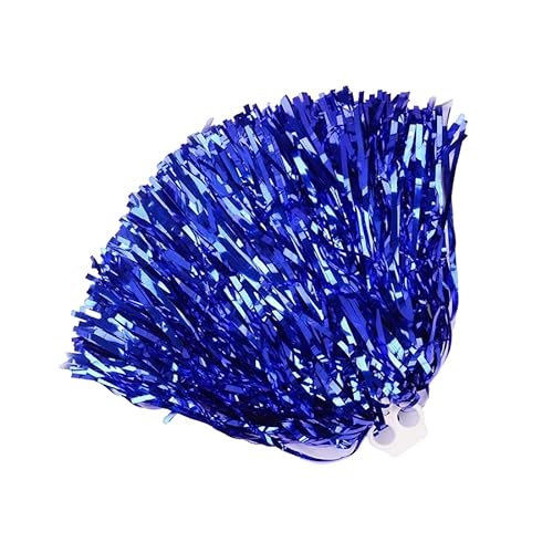 SYSUII 12 Stück 100g Cheer Leader Poms Pom - Cheerleader Poms Hand Blumen Cheerleading Poms Sport Party Tanzwedel Cheerleader Pompons für Sporttreffen Stadion Party Bühnenleistung -Blau SYSUII 12 Stück 100g Cheer Leader Poms Pom - Cheerleader Poms Hand Blumen Cheerleading Poms Sport Party Tanzwedel Cheerleader Pompons für Sporttreffen Stadion Party Bühnenleistung -Blau von SYSUII