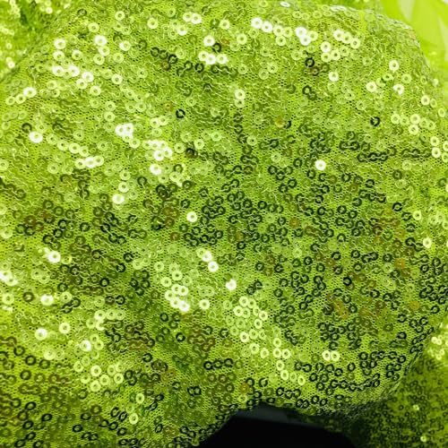 SYSUII 135cm * 2m Paillettenstoff Sparkly Stoff glitzernder Stoff Dekostoff Kostümstoff zum Nähen Stoff Tüll Pailletten-Stoff für Hochzeit Kleid Dekoration DIY Tisch Tutu Rock Party Deko - grün #2 SYSUII 135cm * 2m Paillettenstoff Sparkly Stoff glitzernder Stoff Dekostoff Kostümstoff zum Nähen Stoff Tüll Pailletten-Stoff für Hochzeit Kleid Dekoration DIY Tisch Tutu Rock Party Deko - grün #2 von SYSUII