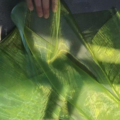 SYSUII 150cm*3m Organzastoff Glitzer Dekostoff zum Nähen Sparkly glitzernder Stoff Kostümstoff zum Nähen für Hochzeit Kleid Dekoration DIY Tisch Tutu Rock Party Deko Geschenk Bogen- Grün #3 SYSUII 150cm*3m Organzastoff Glitzer Dekostoff zum Nähen Sparkly glitzernder Stoff Kostümstoff zum Nähen für Hochzeit Kleid Dekoration DIY Tisch Tutu Rock Party Deko Geschenk Bogen- Grün #3 von SYSUII