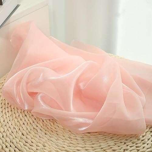 SYSUII 150cm * 300cm Organza Glitzer Tüll Dekostoff Kostümstoff zum Dekorieren Basteln Hauch Zart,Fein Schimmernder glitzernder Glanz Stoffe für Hochzeitskleid Tischdecke Party Deko -Rosa #4 SYSUII 150cm * 300cm Organza Glitzer Tüll Dekostoff Kostümstoff zum Dekorieren Basteln Hauch Zart,Fein Schimmernder glitzernder Glanz Stoffe für Hochzeitskleid Tischdecke Party Deko -Rosa #4 von SYSUII