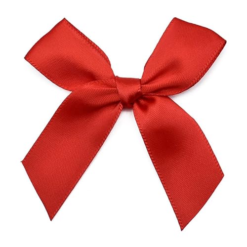 SYSUII 200 Stück Mini Satinband Schleifen, 7cm Satin Band Deko Schleifen Mini-Schleifen Klein Satin Band Schleife für Nähen,Scrapbooking,DIY Basteln Hochzeit Valentinstag Geschenkschleifen -Rot SYSUII 200 Stück Mini Satinband Schleifen, 7cm Satin Band Deko Schleifen Mini-Schleifen Klein Satin Band Schleife für Nähen,Scrapbooking,DIY Basteln Hochzeit Valentinstag Geschenkschleifen -Rot von SYSUII