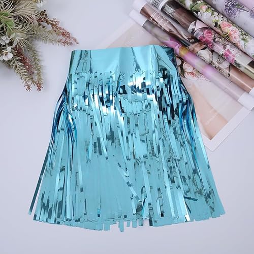 SYSUII 5 Stück Lametta Girlande Metallic Folie Fringe hellblau Party Deko Girlanden Weihnachten Fransengirlande Raum Dekoration Partydeko Hängende Lametta Fringe Banner für Hochzeit Geburtstag Zimmer SYSUII 5 Stück Lametta Girlande Metallic Folie Fringe hellblau Party Deko Girlanden Weihnachten Fransengirlande Raum Dekoration Partydeko Hängende Lametta Fringe Banner für Hochzeit Geburtstag Zimmer von SYSUII