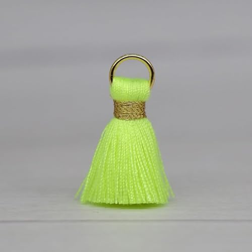 SYSUII 50 Stück Mini Quasten Anhänger, 2.5cm - Hängend - DIY Bastelzubehör - Böhmisch - Polyester-Baumwolle - Freizeit SYSUII 50 Stück Mini Quasten Anhänger, 2.5cm - Hängend - DIY Bastelzubehör - Böhmisch - Polyester-Baumwolle - Freizeit von SYSUII