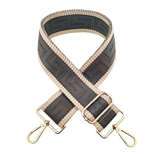SYSUII 5cm Breiter Schultergurt längenverstellbarer Tragegurt 72-130CM Tragegurt Schulterriemen mit Karabiner für Tragetaschen Handtasche Taschengurte zum Wechseln für Canvas Tasche -Grau SYSUII 5cm Breiter Schultergurt längenverstellbarer Tragegurt 72-130CM Tragegurt Schulterriemen mit Karabiner für Tragetaschen Handtasche Taschengurte zum Wechseln für Canvas Tasche -Grau von SYSUII