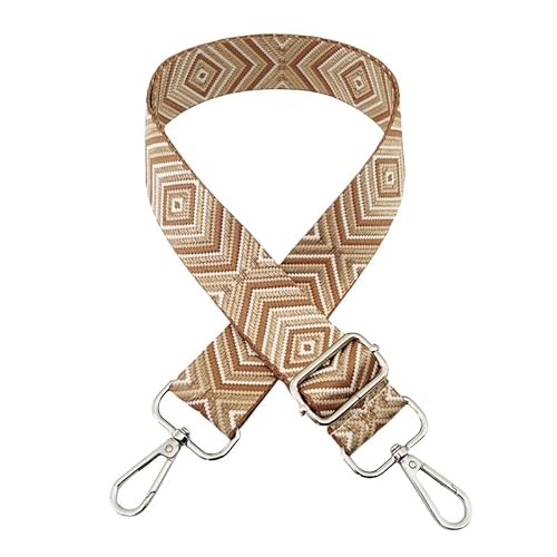 SYSUII Breiter Taschengurt Schultergurt für Taschen Breit 3.8cm, 72-130CM Tragegurt Schulterriemen mit Karabiner für Schultertaschen Taschen Handtaschen für Damen Taschen DIY Zubehör -Gold Braun SYSUII Breiter Taschengurt Schultergurt für Taschen Breit 3.8cm, 72-130CM Tragegurt Schulterriemen mit Karabiner für Schultertaschen Taschen Handtaschen für Damen Taschen DIY Zubehör -Gold Braun von SYSUII