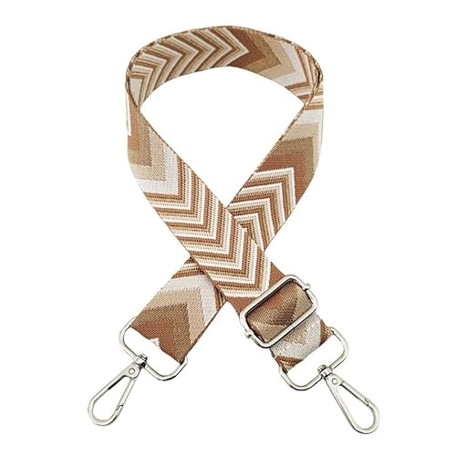 SYSUII Breiter Taschengurt Schultergurt für Taschen Breit 3.8cm, 72-130CM Tragegurt Schulterriemen mit Karabiner für Schultertaschen Taschen Handtaschen für Damen Taschen DIY Zubehör -Hellbraun SYSUII Breiter Taschengurt Schultergurt für Taschen Breit 3.8cm, 72-130CM Tragegurt Schulterriemen mit Karabiner für Schultertaschen Taschen Handtaschen für Damen Taschen DIY Zubehör -Hellbraun von SYSUII