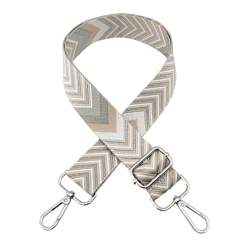 SYSUII Breiter Taschengurt Schultergurt für Taschen Breit 3.8cm, 72-130CM Tragegurt Schulterriemen mit Karabiner für Schultertaschen Taschen Handtaschen für Damen Taschen DIY Zubehör -Silber Grau SYSUII Breiter Taschengurt Schultergurt für Taschen Breit 3.8cm, 72-130CM Tragegurt Schulterriemen mit Karabiner für Schultertaschen Taschen Handtaschen für Damen Taschen DIY Zubehör -Silber Grau von SYSUII