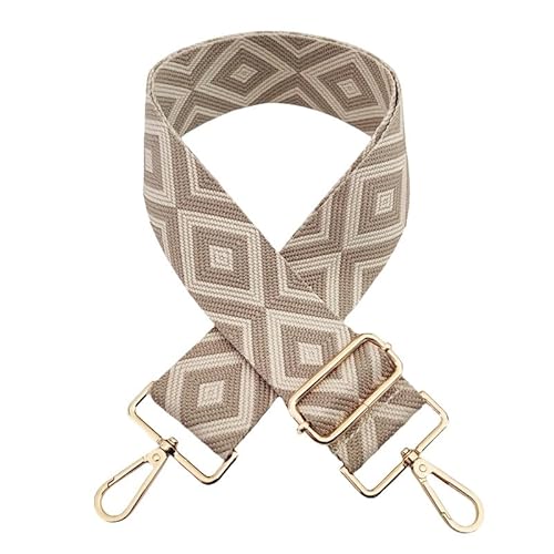 SYSUII Bunt Schultergurt Für Taschen Taschengurt für Damen 72-130CM Verstellbarer Taschengurt für Handtasche Umhängegurt Taschenriemen Taschengurte zum Wechseln für Crossbody Bag -Beige Khaki SYSUII Bunt Schultergurt Für Taschen Taschengurt für Damen 72-130CM Verstellbarer Taschengurt für Handtasche Umhängegurt Taschenriemen Taschengurte zum Wechseln für Crossbody Bag -Beige Khaki von SYSUII