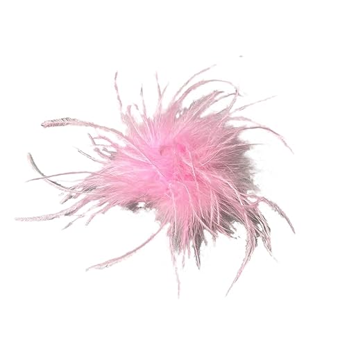 SYSUII Damen Federbrosche,Natürliche Straußenfeder Ansteckbrosche Feder Brosche Pins Kleid Zubehör Fascinators Kostüme Dekor Kopfbedeckung für Frauen Mädchen Geburtstag Hochzeit Party-Rosa SYSUII Damen Federbrosche,Natürliche Straußenfeder Ansteckbrosche Feder Brosche Pins Kleid Zubehör Fascinators Kostüme Dekor Kopfbedeckung für Frauen Mädchen Geburtstag Hochzeit Party-Rosa von SYSUII