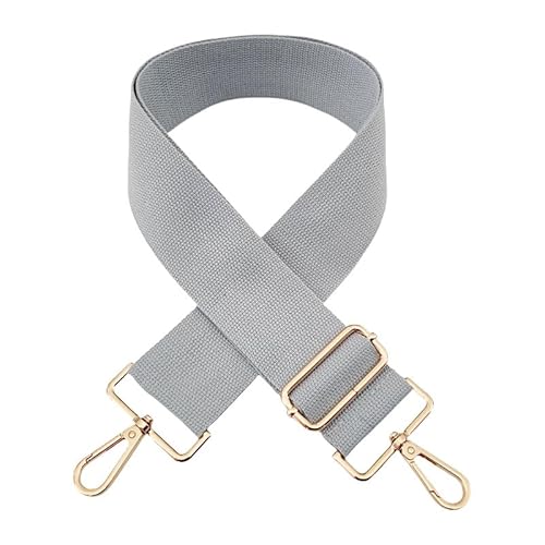 SYSUII Schultergurt Für Taschen 5cm Breiter Taschengurt für Damen 72-130CM Einfarbig Verstellbarer Schultergurt für Taschen Handtasche Taschengurte zum Wechseln für Crossbody Bag -Grau SYSUII Schultergurt Für Taschen 5cm Breiter Taschengurt für Damen 72-130CM Einfarbig Verstellbarer Schultergurt für Taschen Handtasche Taschengurte zum Wechseln für Crossbody Bag -Grau von SYSUII