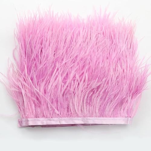 SYSUII Straußenfedern Federn Fringe Trim, 1m 8-10cm Natürlichen Feder Fransen Quaste Fransenborte Fransenband für DIY Kleid Nähen Handwerk Kostüme Dekoration Halloween Federband Bastelzubehör -rosa SYSUII Straußenfedern Federn Fringe Trim, 1m 8-10cm Natürlichen Feder Fransen Quaste Fransenborte Fransenband für DIY Kleid Nähen Handwerk Kostüme Dekoration Halloween Federband Bastelzubehör -rosa von SYSUII