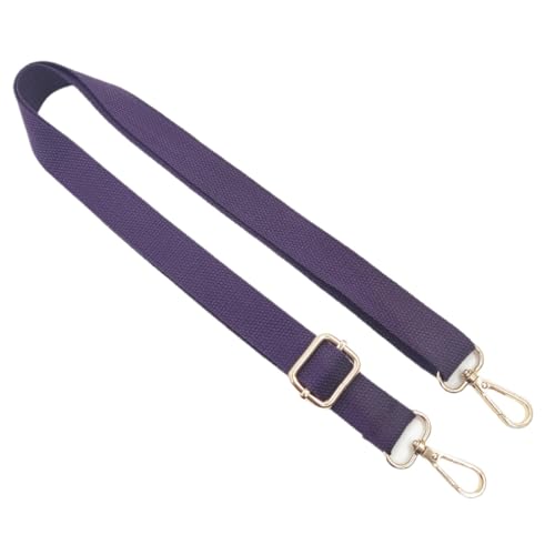 SYSUII Verstellbarer Schultergurt für Taschen Breit 2.5cm 72-130 cm Taschengurt Schulterriemen Einfarbig Taschenriemen für Damen Crossbody Canvas Tasche Tragetaschen Handtaschen DIY-Zubehör-Lila SYSUII Verstellbarer Schultergurt für Taschen Breit 2.5cm 72-130 cm Taschengurt Schulterriemen Einfarbig Taschenriemen für Damen Crossbody Canvas Tasche Tragetaschen Handtaschen DIY-Zubehör-Lila von SYSUII