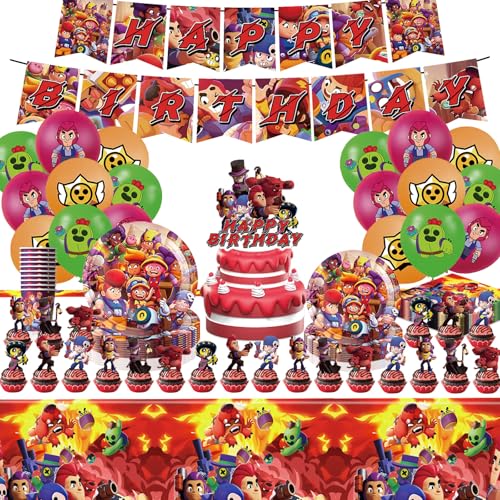 95 Pieces Geburtstagsdeko, Party Tableware Set, Deko Geburtstag Kinder, Geburtstag Party Set Kinder, Tischdecke Pappteller Servietten Tasse etc, for Children's Birthday Boys 95 Pieces Geburtstagsdeko, Party Tableware Set, Deko Geburtstag Kinder, Geburtstag Party Set Kinder, Tischdecke Pappteller Servietten Tasse etc, for Children's Birthday Boys von SYSYSYYASNL