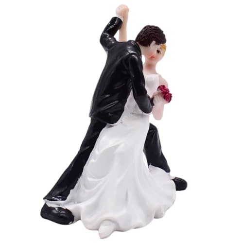 SYTTNUM Hochzeitspaar Figurine,Wedding Cake Topper Figurine,Kuchen Figur Hochzeitstorte Dekoration,Wedding Torte Topper,Valentinstag Geburtstags Geschenk SYTTNUM Hochzeitspaar Figurine,Wedding Cake Topper Figurine,Kuchen Figur Hochzeitstorte Dekoration,Wedding Torte Topper,Valentinstag Geburtstags Geschenk von SYTTNUM