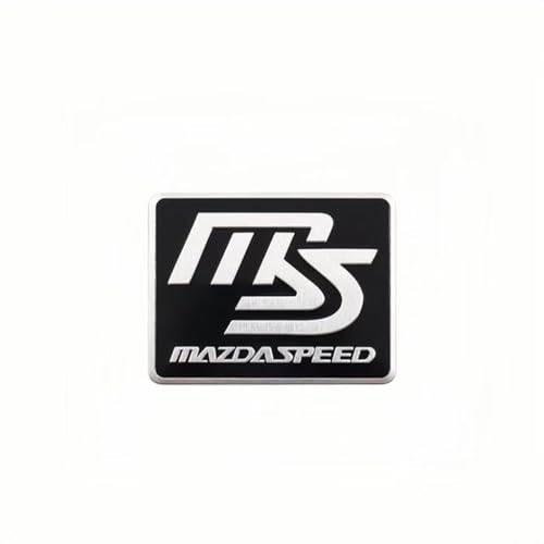 SYXWJL Auto Emblem für Mazda CX-5 2017-2023, Logo Badge Aufkleber Sticker mit Emblem für Außendekoration 3D Metall Buchstaben Aufkleber mit Logo Auto Styling Zubehör,E von SYXWJL
