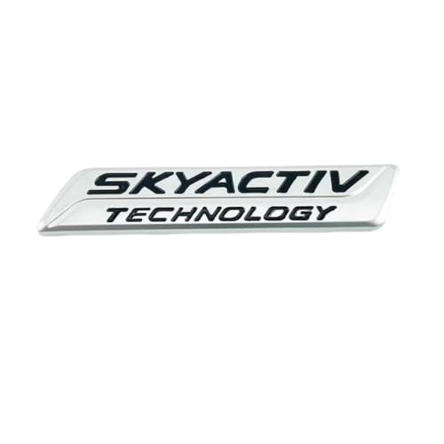 SYXWJL Auto Emblem für Mazda CX-5 2017-2023, Logo Badge Aufkleber Sticker mit Emblem für Außendekoration 3D Metall Buchstaben Aufkleber mit Logo Auto Styling Zubehör,Skyactiv SYXWJL Auto Emblem für Mazda CX-5 2017-2023, Logo Badge Aufkleber Sticker mit Emblem für Außendekoration 3D Metall Buchstaben Aufkleber mit Logo Auto Styling Zubehör,Skyactiv von SYXWJL