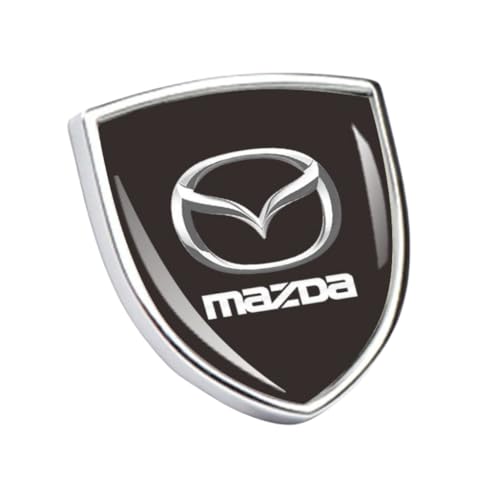 SYXWJL Auto Emblem für Mazda MX-5 2015-2023, Logo Badge Aufkleber Sticker mit Emblem für Außendekoration 3D Metall Buchstaben Aufkleber mit Logo Auto Styling Zubehör,1PC von SYXWJL