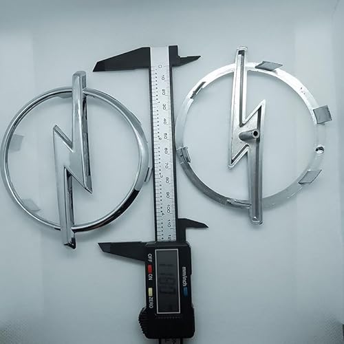 SYXWJL Auto Emblem für Opel Tigra 2004-2009, Frontgrill Front Motorhaube Kofferraum Logo Badge Aufkleber Sticker 3D ABS Buchstaben Aufkleber mit Logo Auto Styling Zubehör,11.8cm Seven Legged SYXWJL Auto Emblem für Opel Tigra 2004-2009, Frontgrill Front Motorhaube Kofferraum Logo Badge Aufkleber Sticker 3D ABS Buchstaben Aufkleber mit Logo Auto Styling Zubehör,11.8cm Seven Legged von SYXWJL