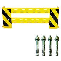 SZ Metall Rammschutz Planke 16,0 x 40,0 cm, 6 St. von SZ Metall